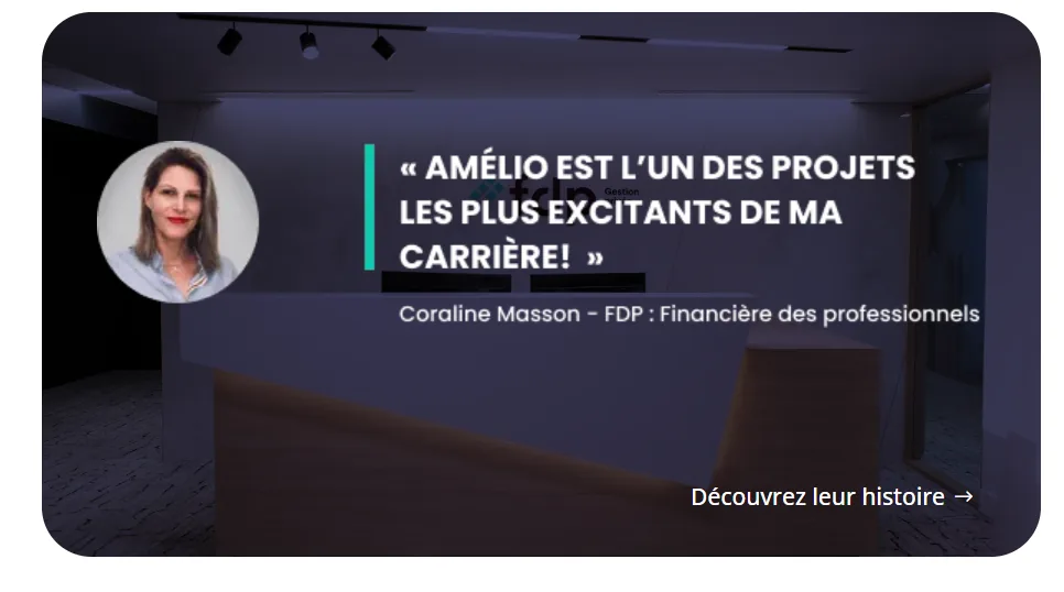 Témoignage de Coraline Masson, Financière des professionnels