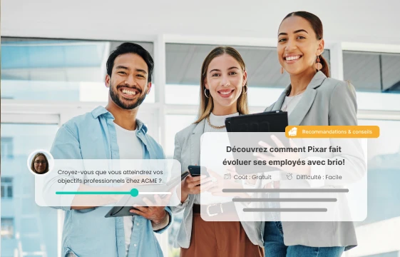 Amélio consultant supporting an organizational development engagement